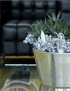 Cylinder Polished Aluminium