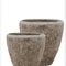 Polystone Rock Couple Полистоун кашпо, горшки из натурального материала 2