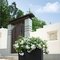 Кашпо Lechuza CUBE COTTAGE Лечуза Куб Коттедж система автополива 5
